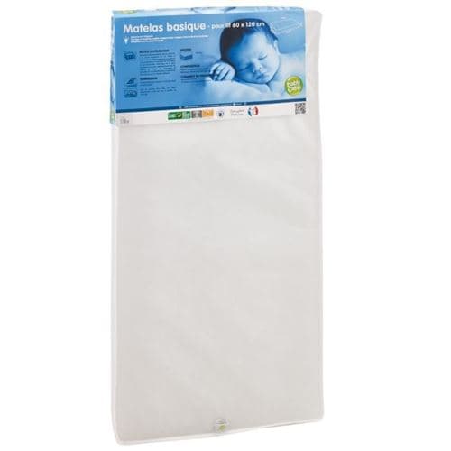 BABYCALIN Matelas lit Confort 26KG/M3 70x140cm